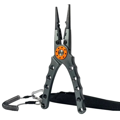 Fishing Pliers with Line Cutter.