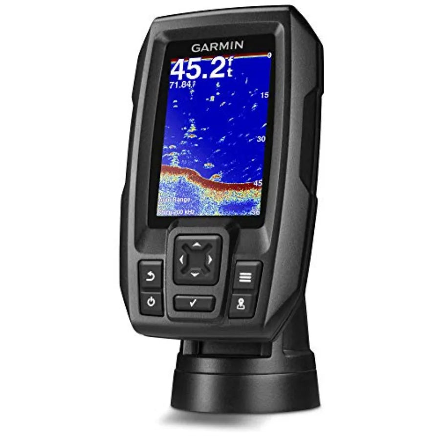 Striker 4 3.5 Chirp Fishfinder GPS with Protective Cover for Marine Fishing and Navigation Advanced Sonar Technology.
