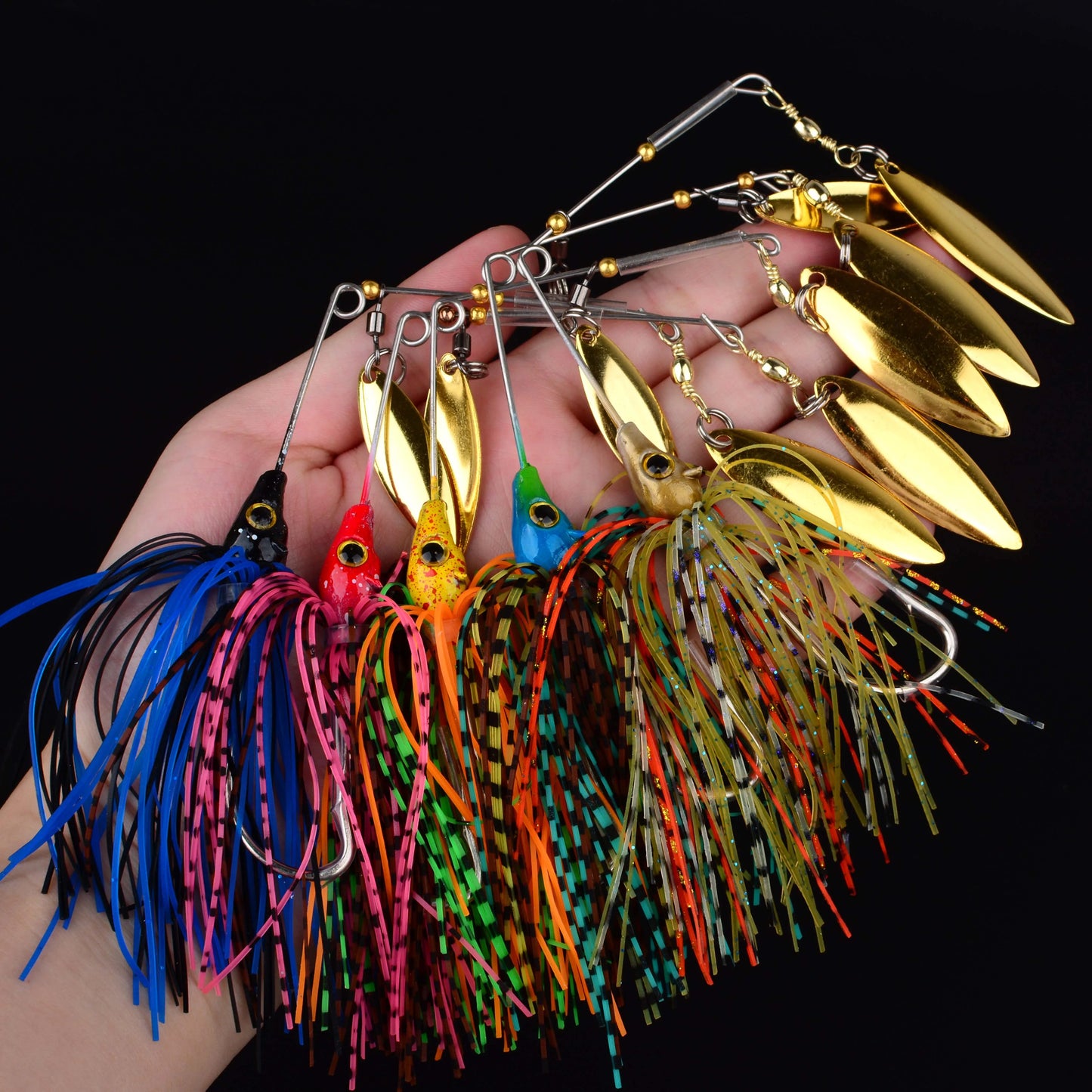 5Pcs Spinner Bait