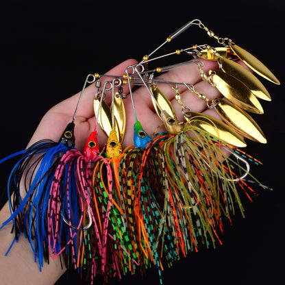 5Pcs Spinner Bait