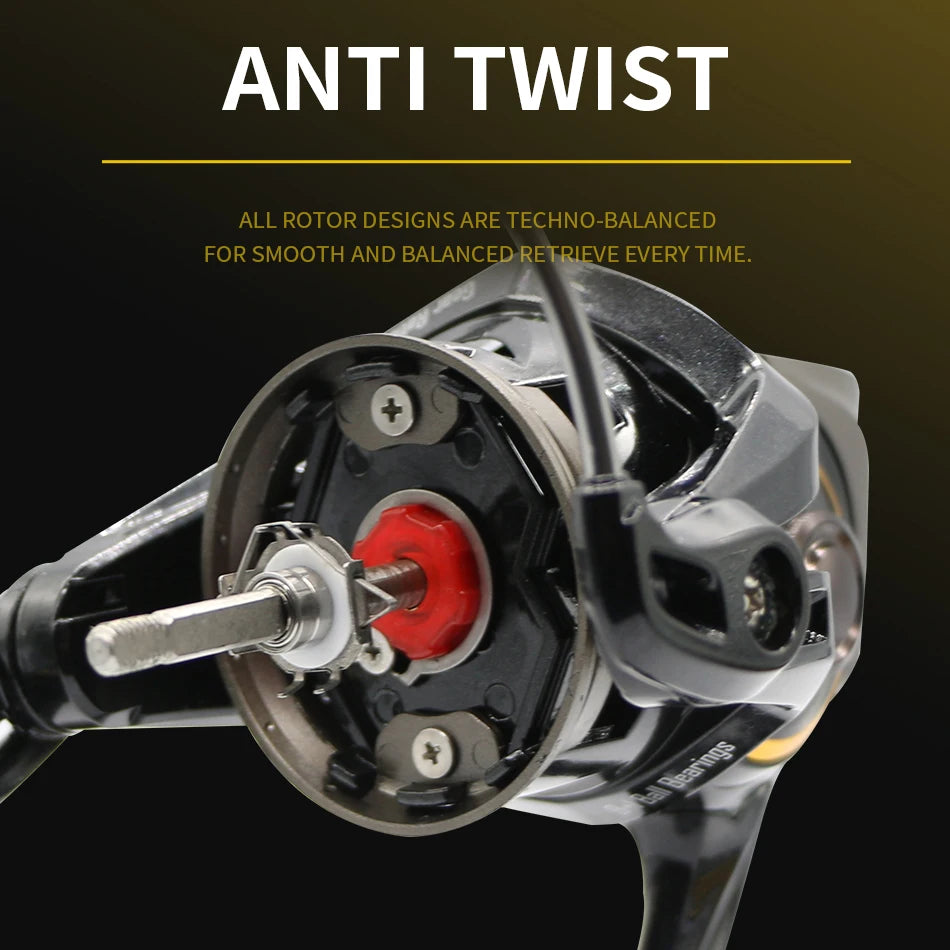 ROOBLINOS Spinning Reel Ultralight  Saltwater Reel 9+1 BB.