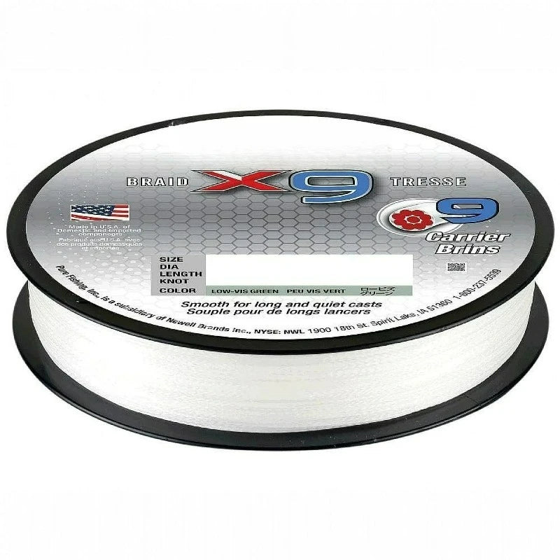 Braid Fishing Line, Low-Vis Green, 30 lb Test Strength, 164 yd