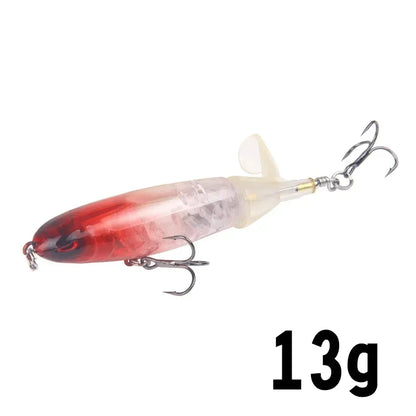 EASYFISH 13g 15g 35g Popper Propeller Topwater Fishing Lure.
