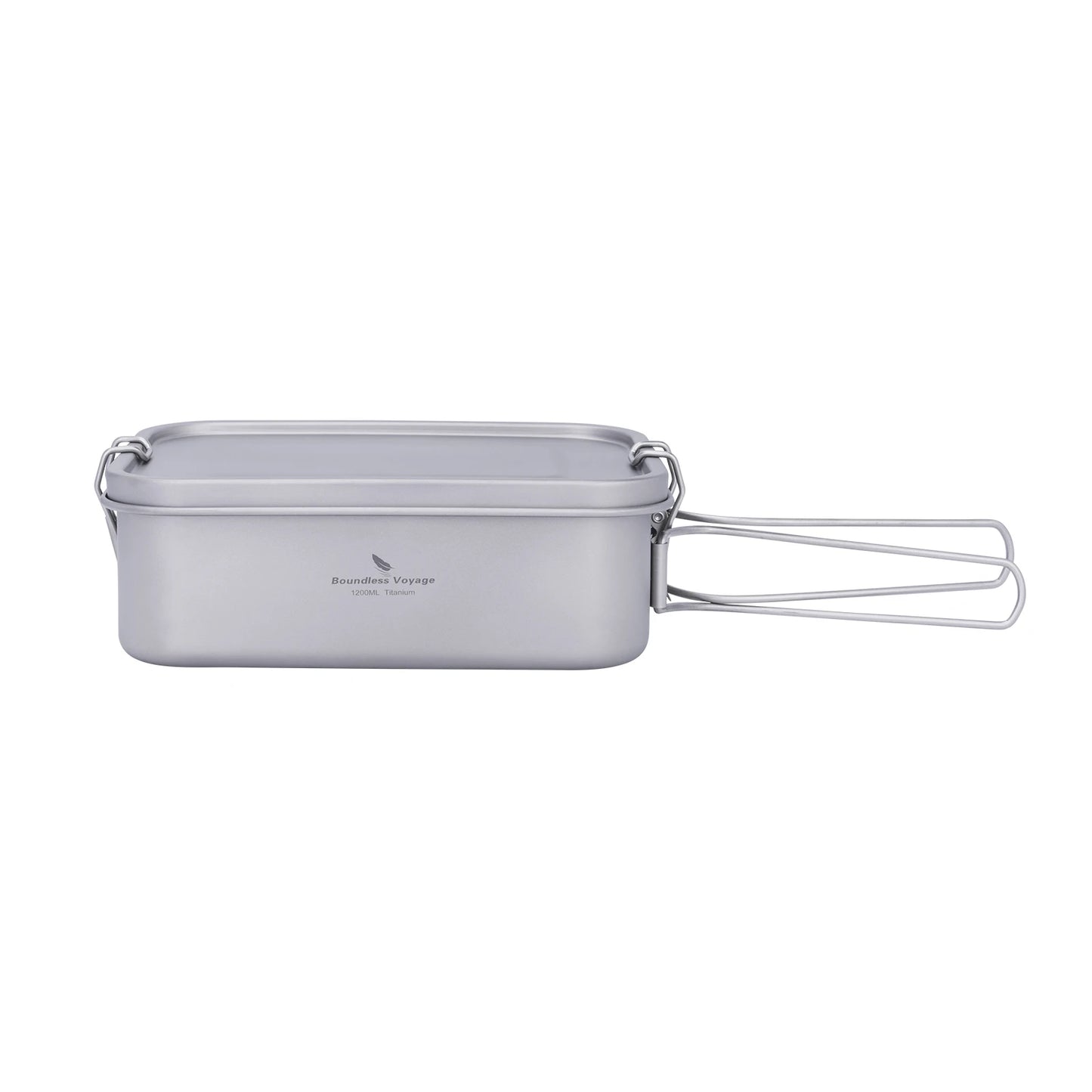 Boundless Voyage Titanium  leak proof container with Lid & Handle.