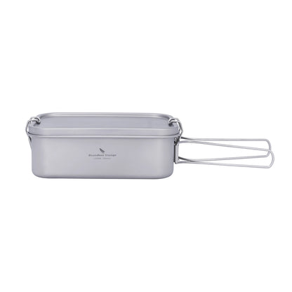 Boundless Voyage Titanium  leak proof container with Lid & Handle.