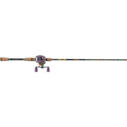 Krazy 3 Baitcast Combo with 7' 1pc Medium Heavy IM7 Graphite Rod and Cork Handle Foregrip.