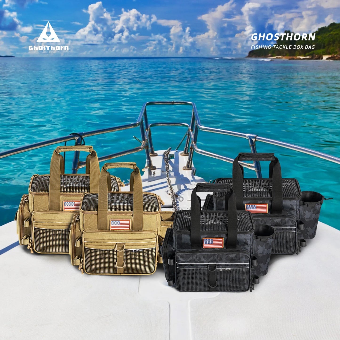 Fishing Tackle Bags Salt Water Resistant Tackle Bag.