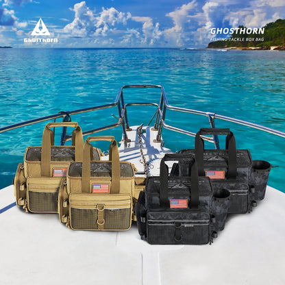Fishing Tackle Bags Salt Water Resistant Tackle Bag.