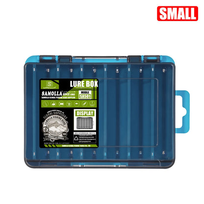 SAMOLLA Double-Sided Compact Tackle Box.
