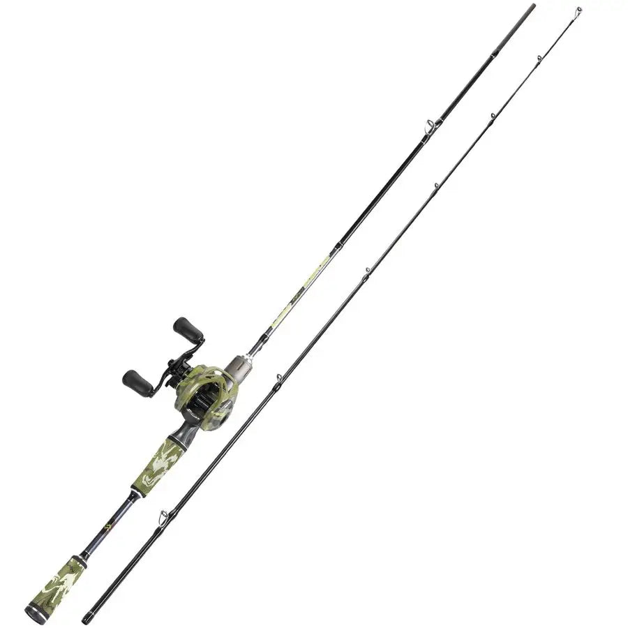Baitcasting combo.