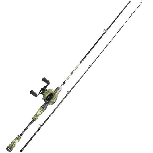 Baitcasting combo.